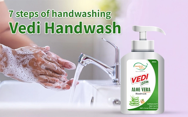 7 steps of handwashing​ | Swadeshi Tattva